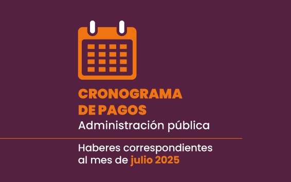 Cronograma de Pagos de Julio